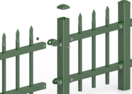 FR Square Shaped Post Fence/Railing