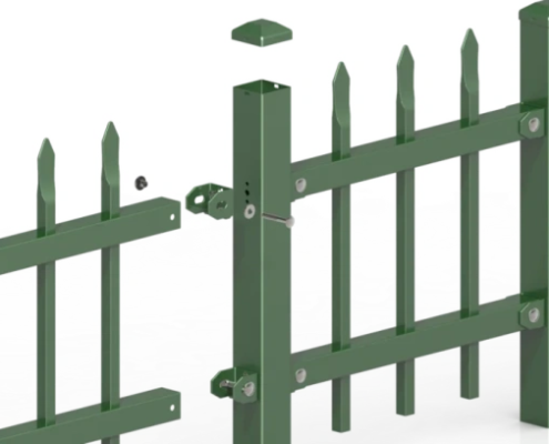 FR Square Shaped Post Fence/Railing