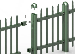 YR Special Shaped Post Fence/ Railing